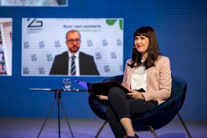 Na zdjęciu dyrektor Działu Krajowego Punktu Kontaktowego w NCBR