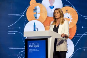 Na zdjęciu dyrektor Biura Współpracy Międzynarodowej NCBR