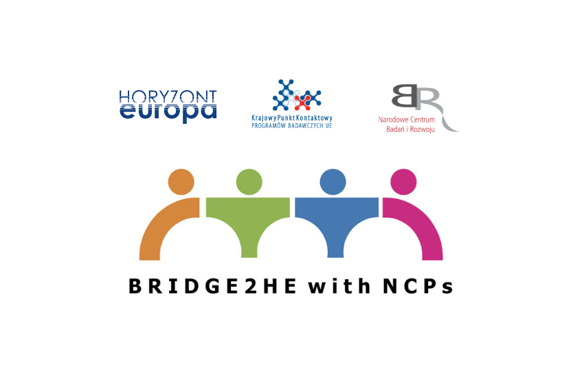 Logotyp projektu BRIDGE to Horizon Europe
